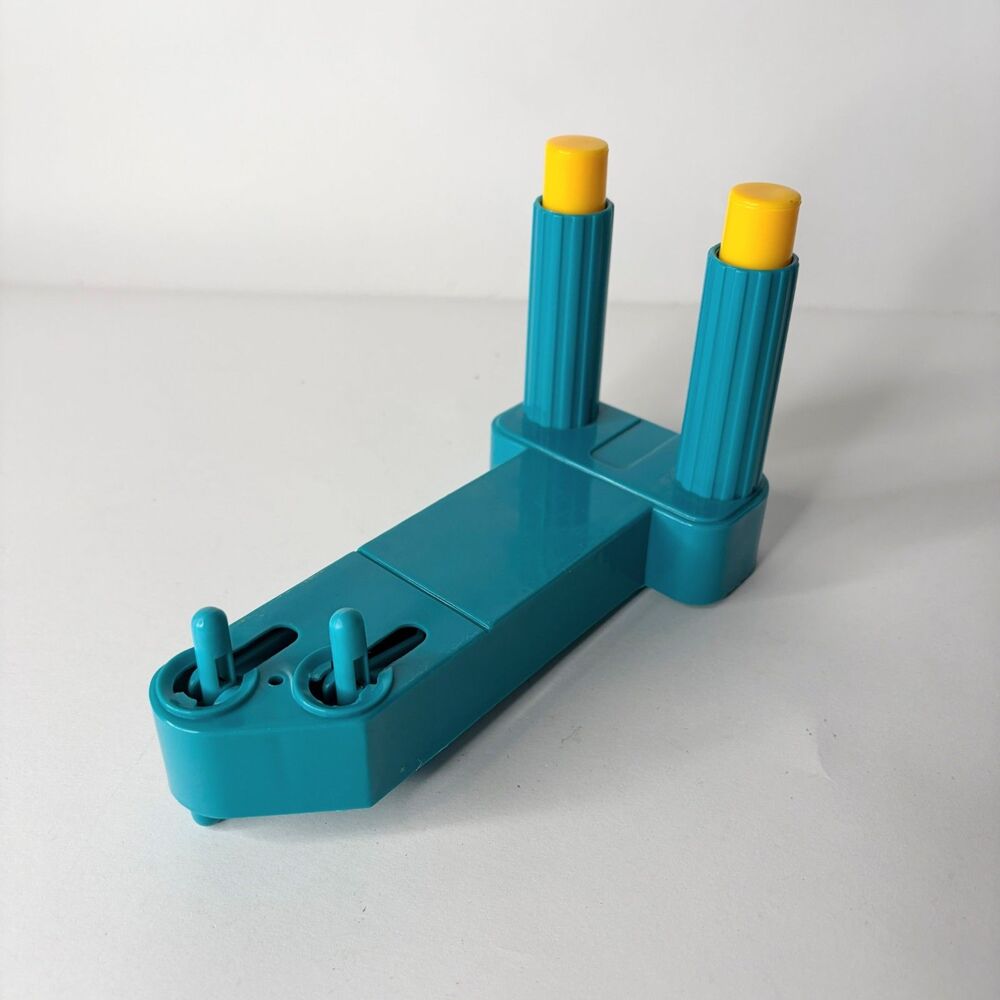 Rock 'Em Sock 'Em Robots Game Mattel 2001 Part Replacement Blue Lever Controller